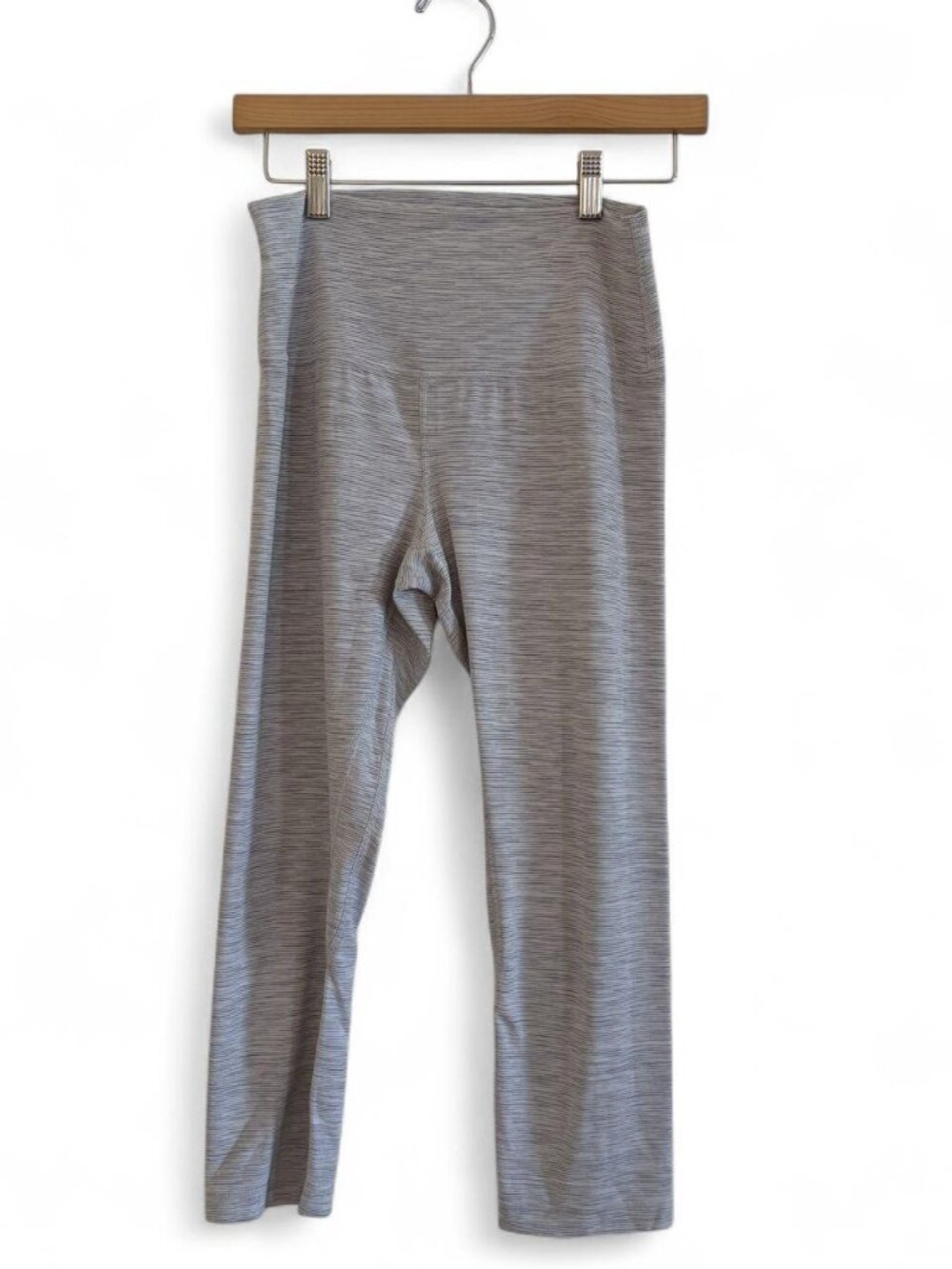 Lululemon Align Leggings — Grey/White Stripe — Size 8